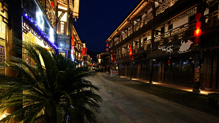 天星小鎮(zhèn)夜景欣賞